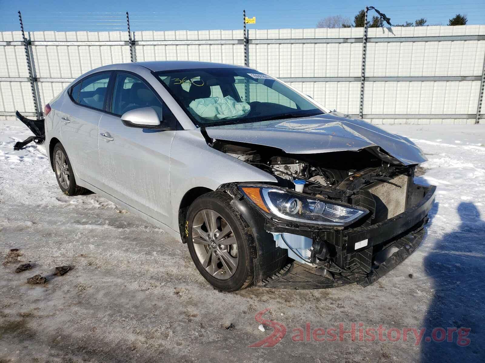 5NPD84LF7JH292350 2018 HYUNDAI ELANTRA