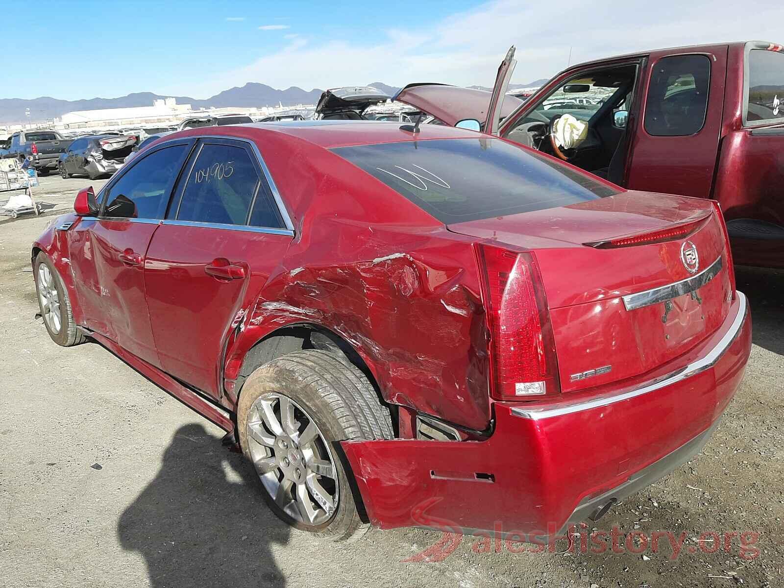 5XYPG4A50JG357802 2008 CADILLAC CTS