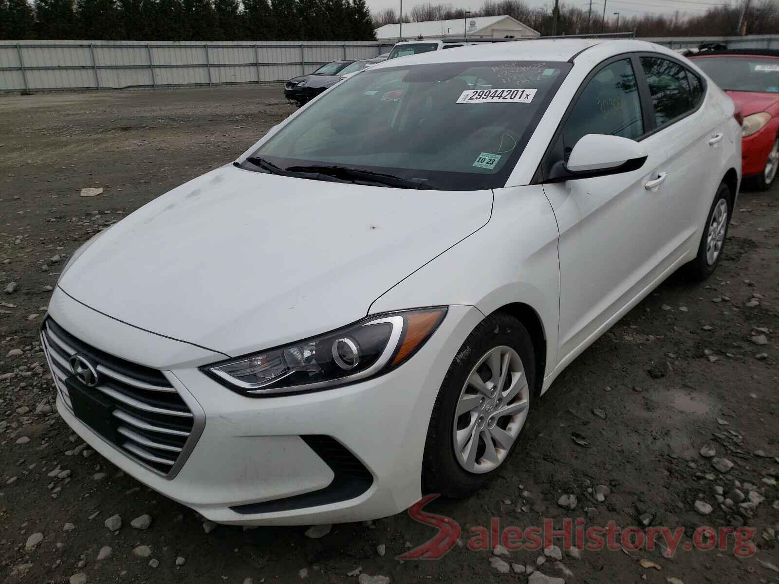 5NPD74LF7JH390684 2018 HYUNDAI ELANTRA