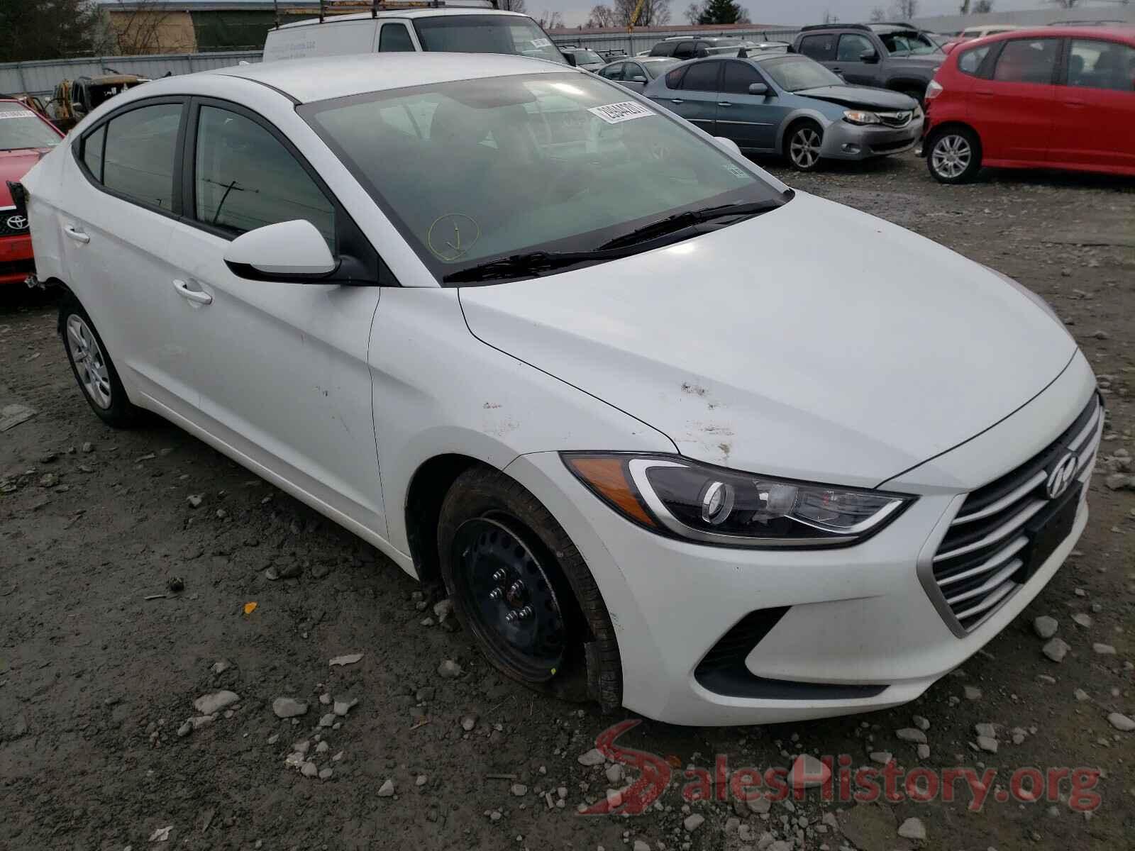 5NPD74LF7JH390684 2018 HYUNDAI ELANTRA