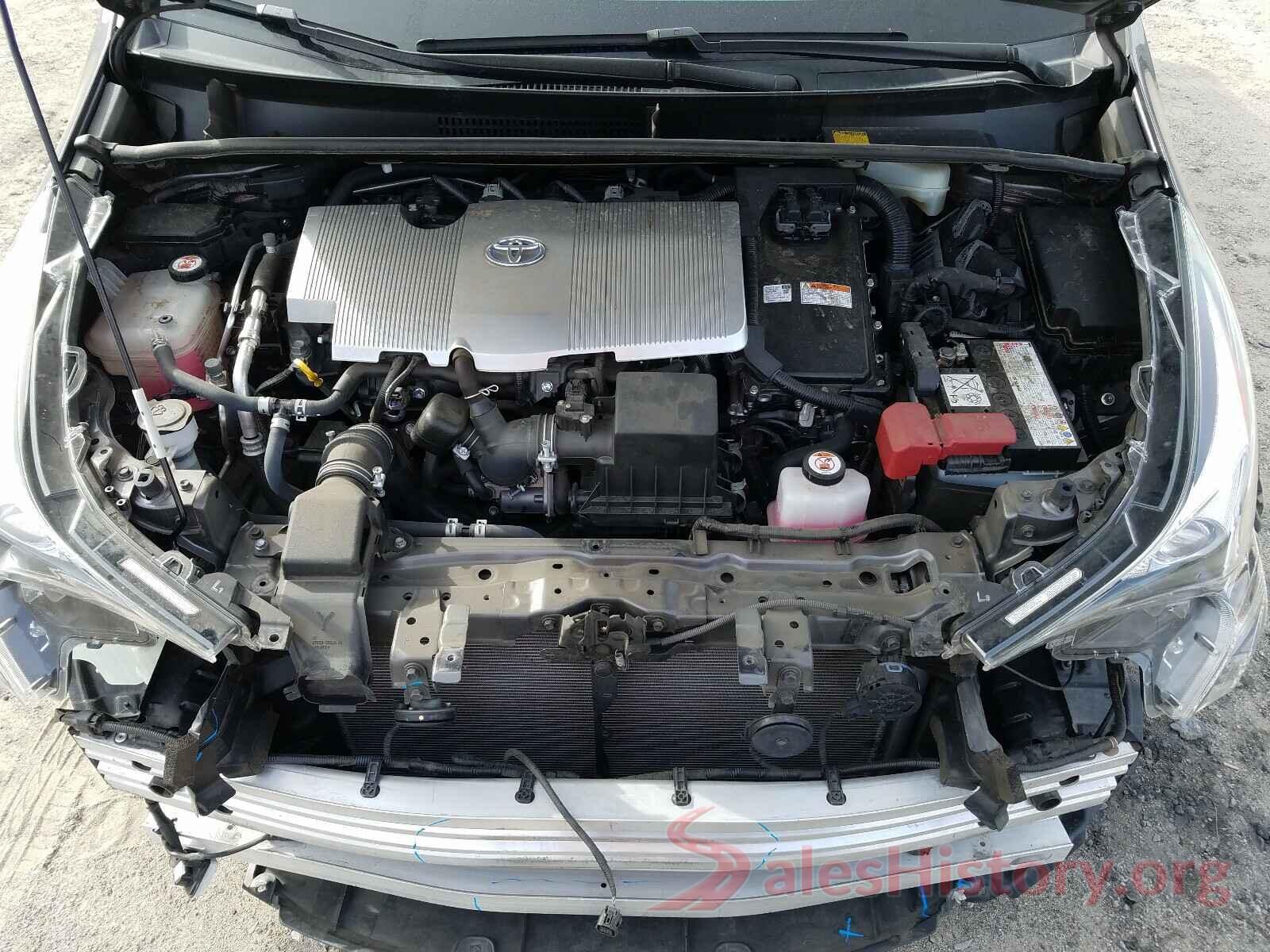 JTDKBRFU0H3541870 2017 TOYOTA PRIUS