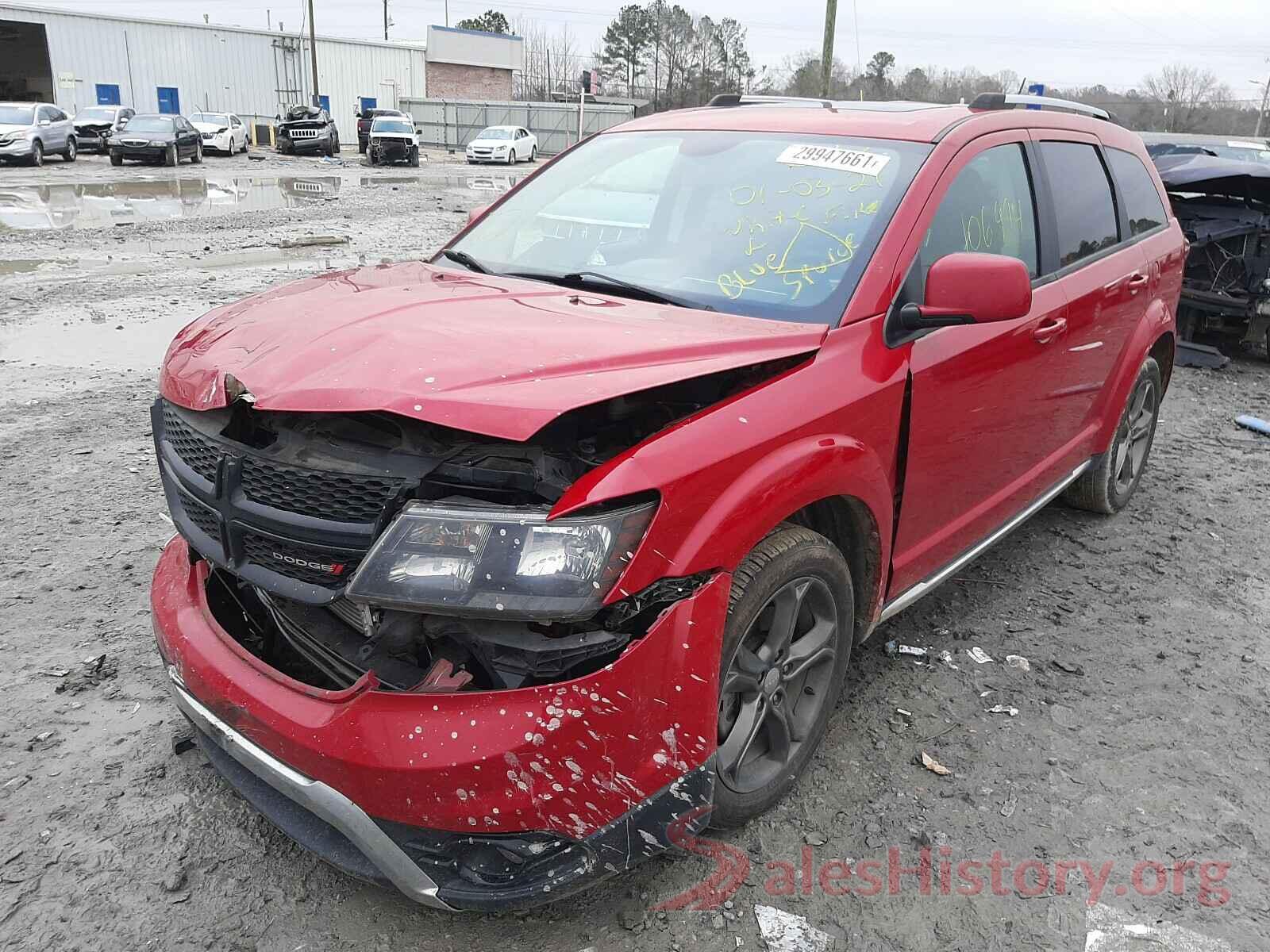 3C4PDCGG1HT543895 2017 DODGE JOURNEY