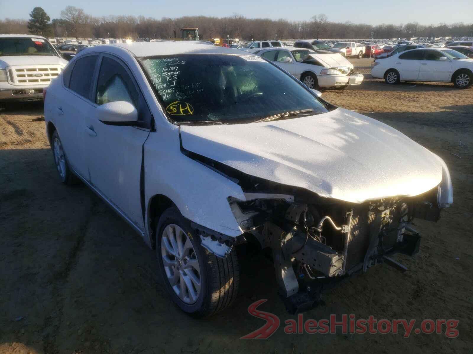 3N1AB7AP0KY315332 2019 NISSAN SENTRA