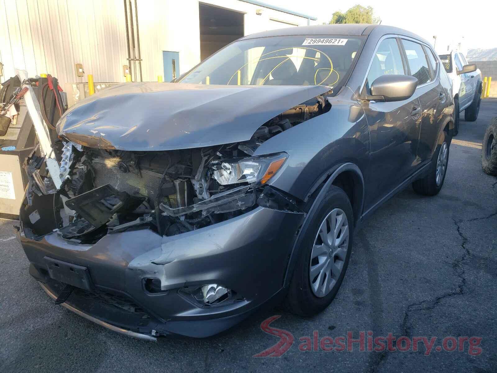 KNMAT2MT3GP691103 2016 NISSAN ROGUE