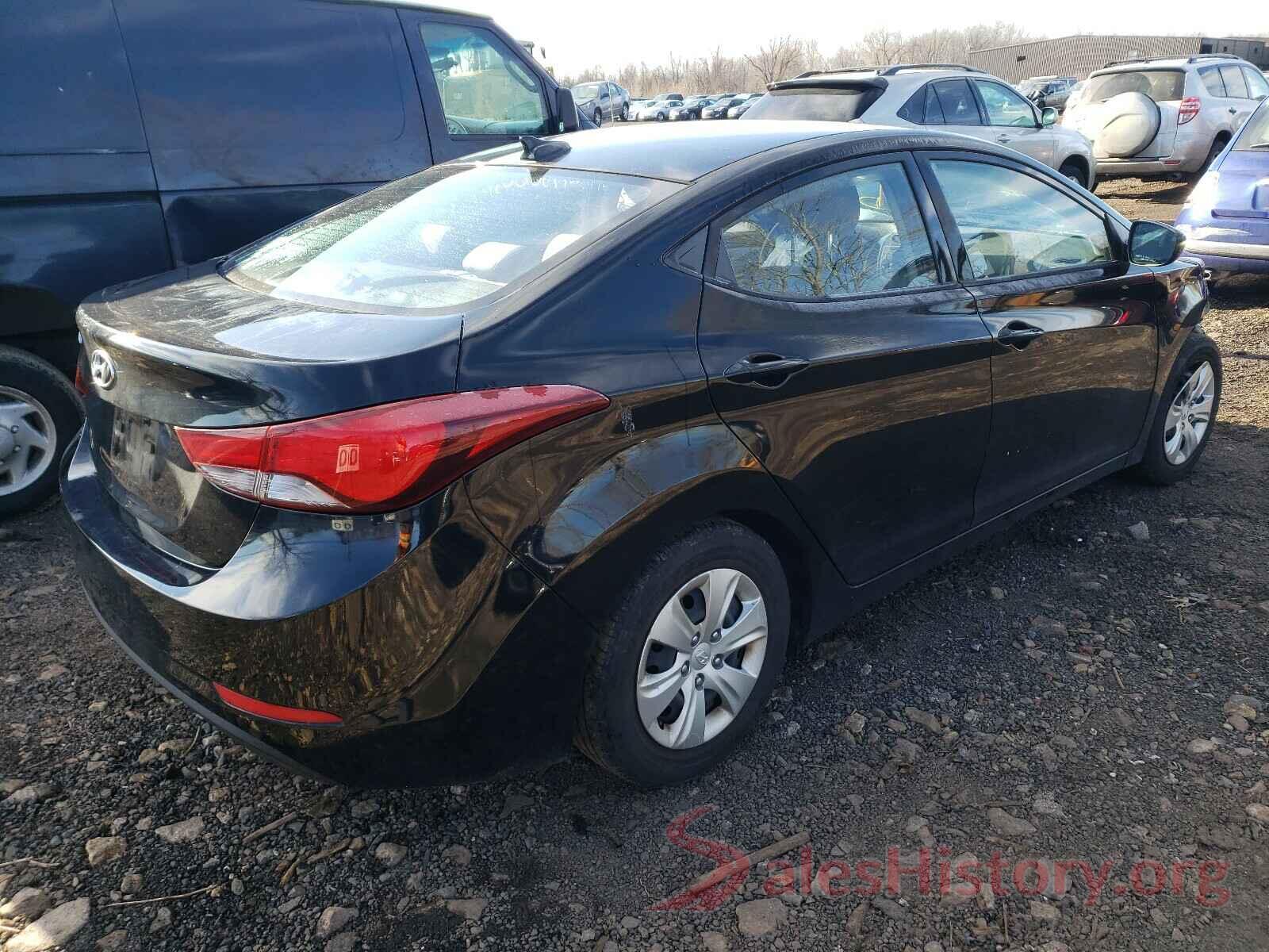 KMHDH4AE3GU576031 2016 HYUNDAI ELANTRA