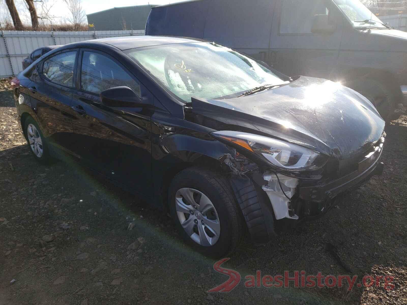 KMHDH4AE3GU576031 2016 HYUNDAI ELANTRA