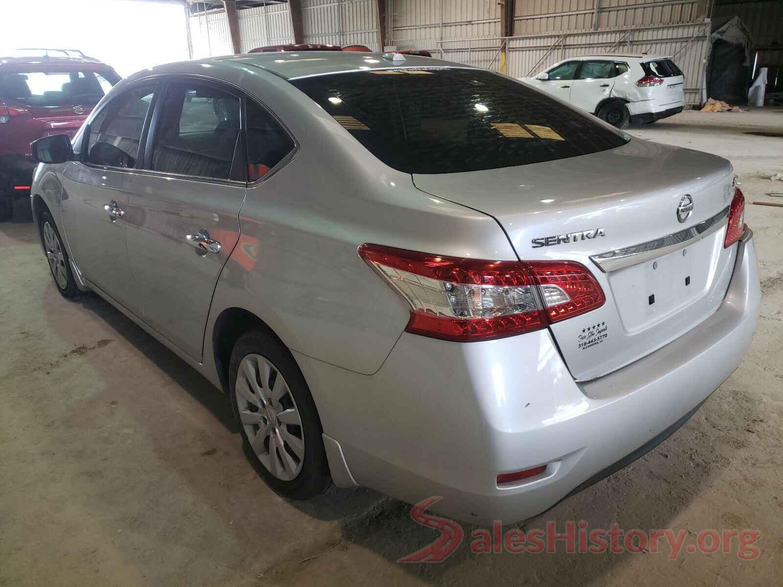 JTMZFREV5JJ747460 2015 NISSAN SENTRA