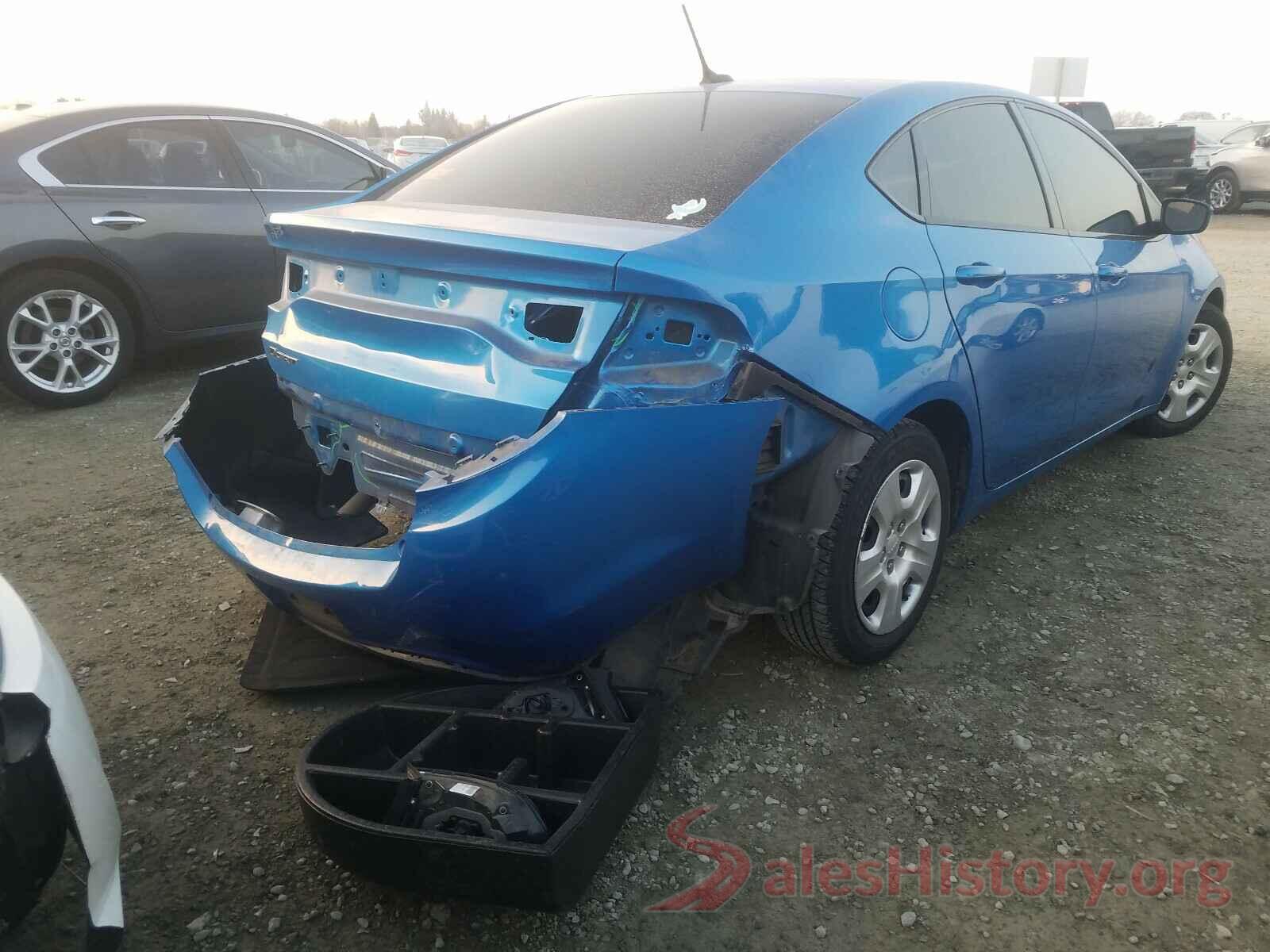 1C3CDFAA3GD752455 2016 DODGE DART