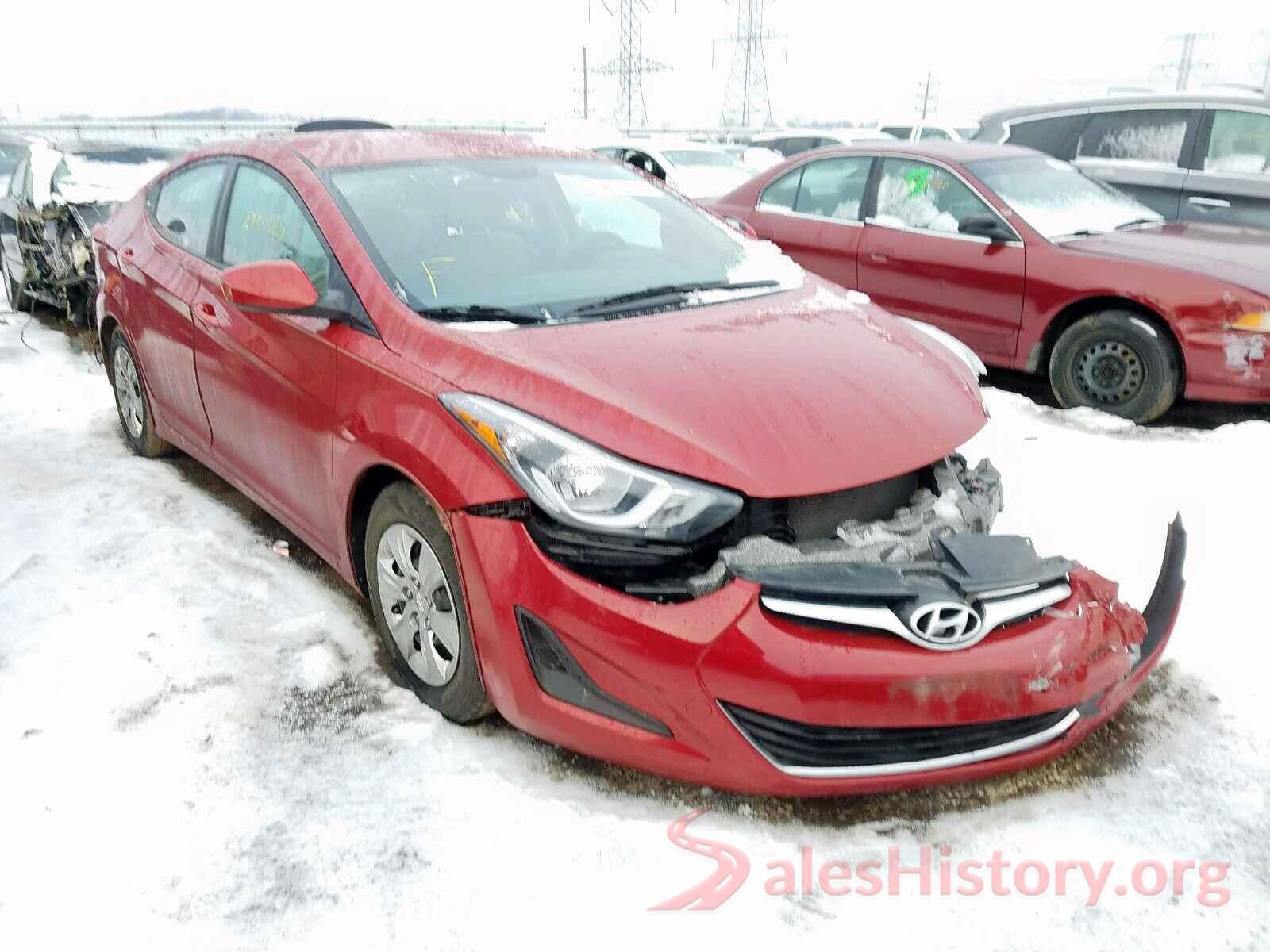 5XYPKDA55GG130063 2016 HYUNDAI ELANTRA