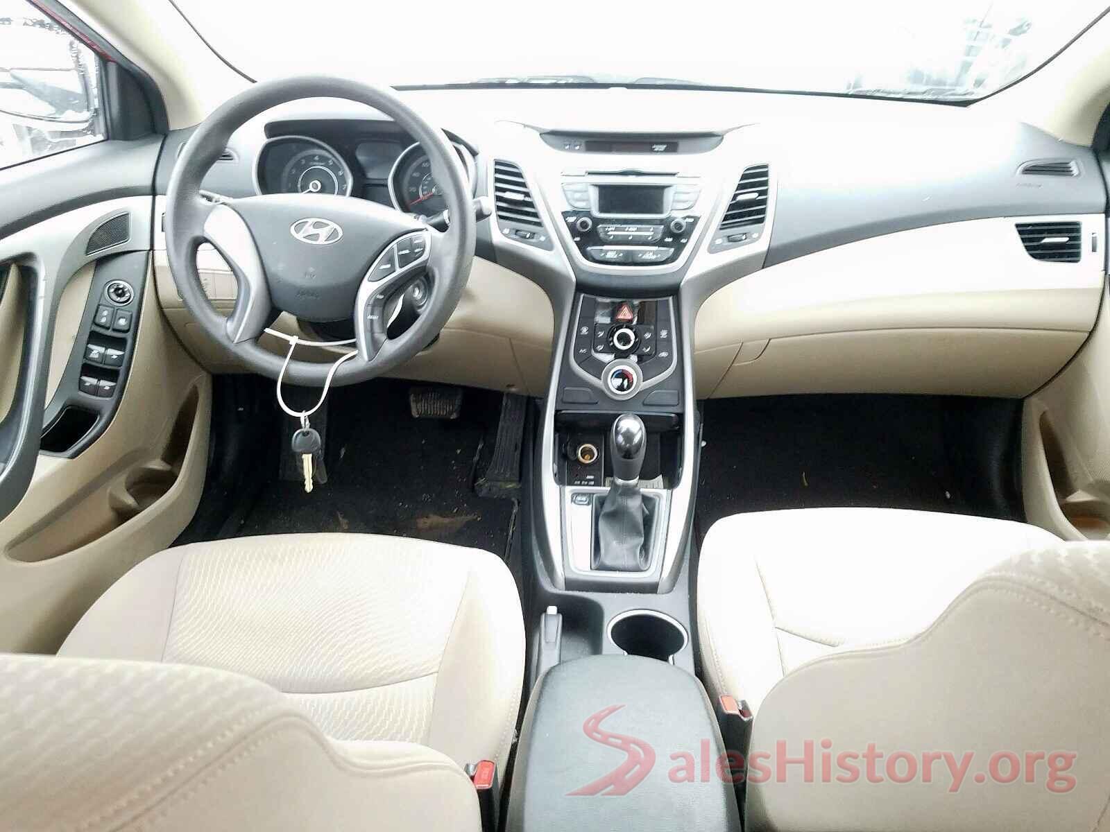 5XYPKDA55GG130063 2016 HYUNDAI ELANTRA