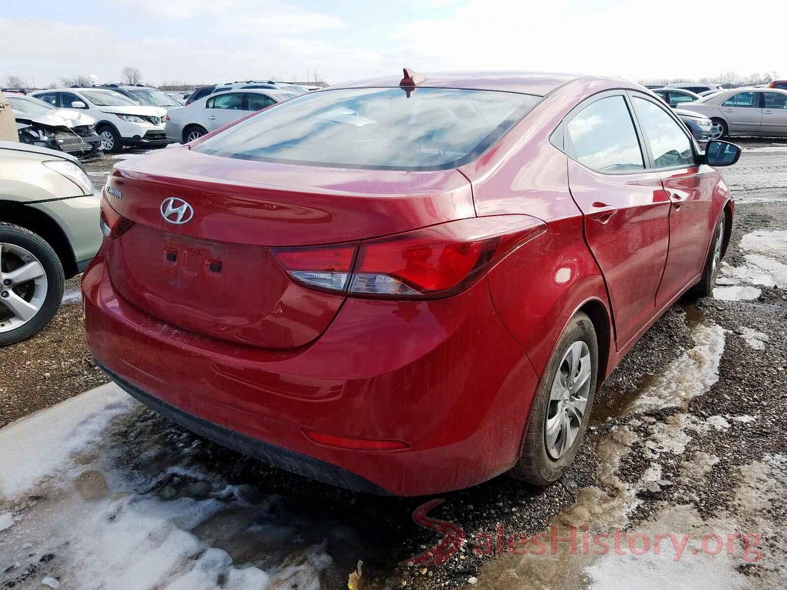 5XYPKDA55GG130063 2016 HYUNDAI ELANTRA