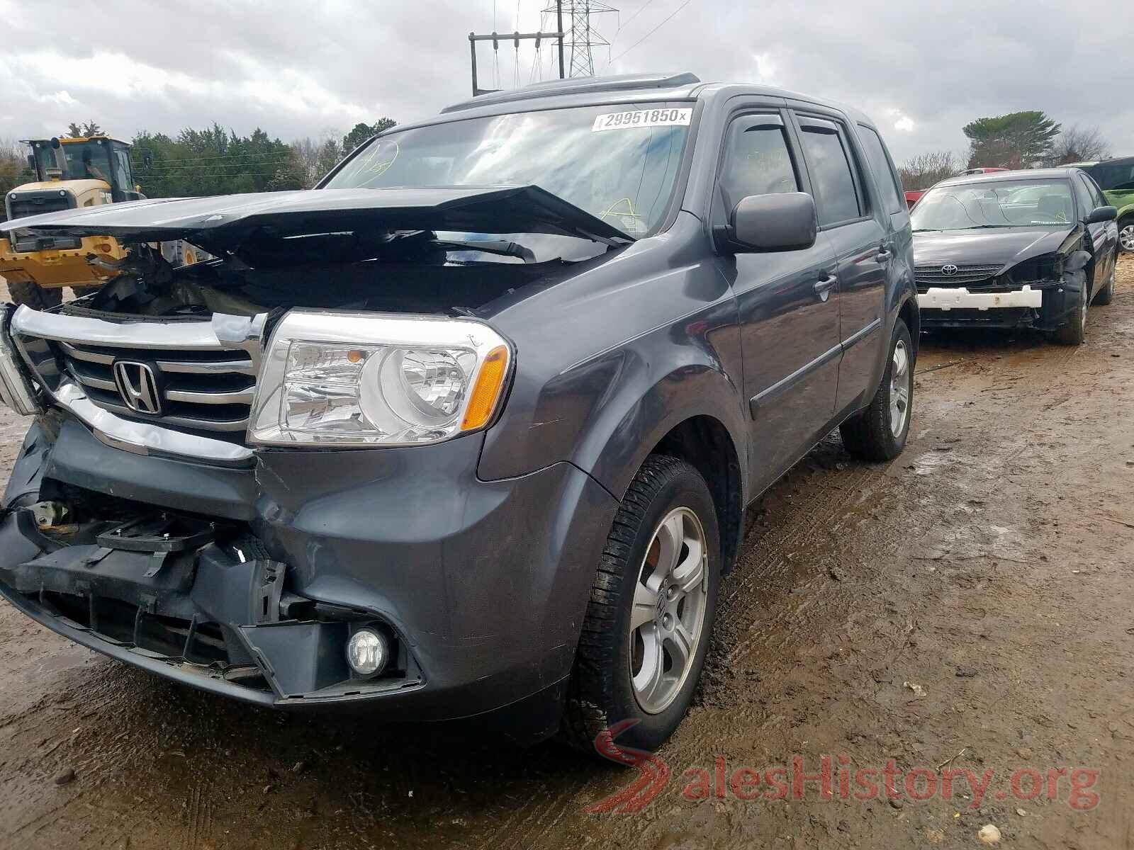 3VWC57BU2KM154438 2012 HONDA PILOT