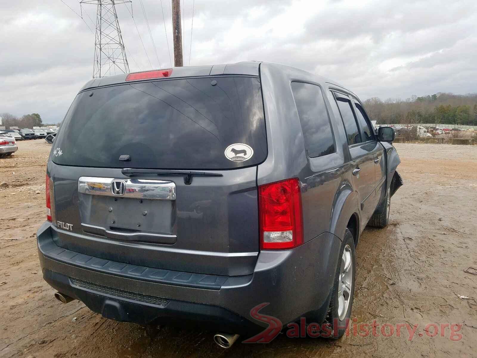 3VWC57BU2KM154438 2012 HONDA PILOT