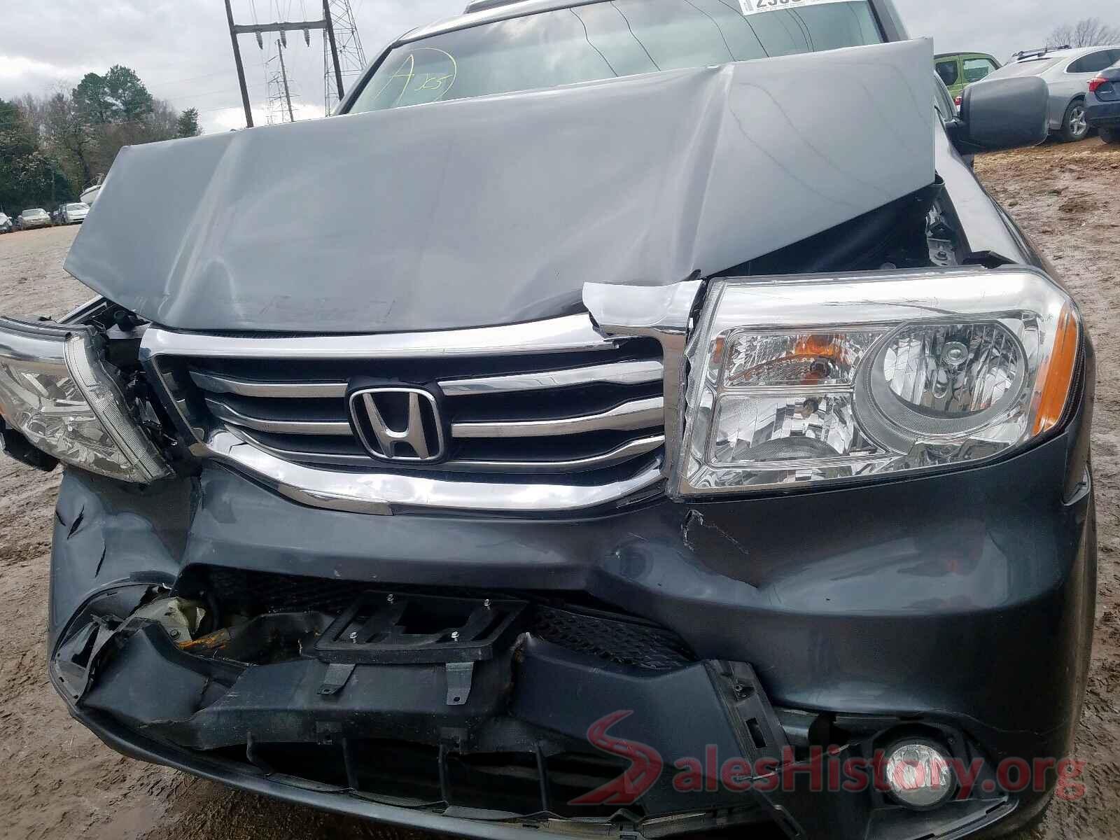 3VWC57BU2KM154438 2012 HONDA PILOT