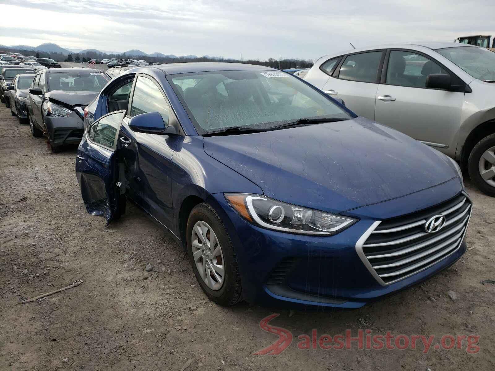 5NPD74LF1HH037206 2017 HYUNDAI ELANTRA