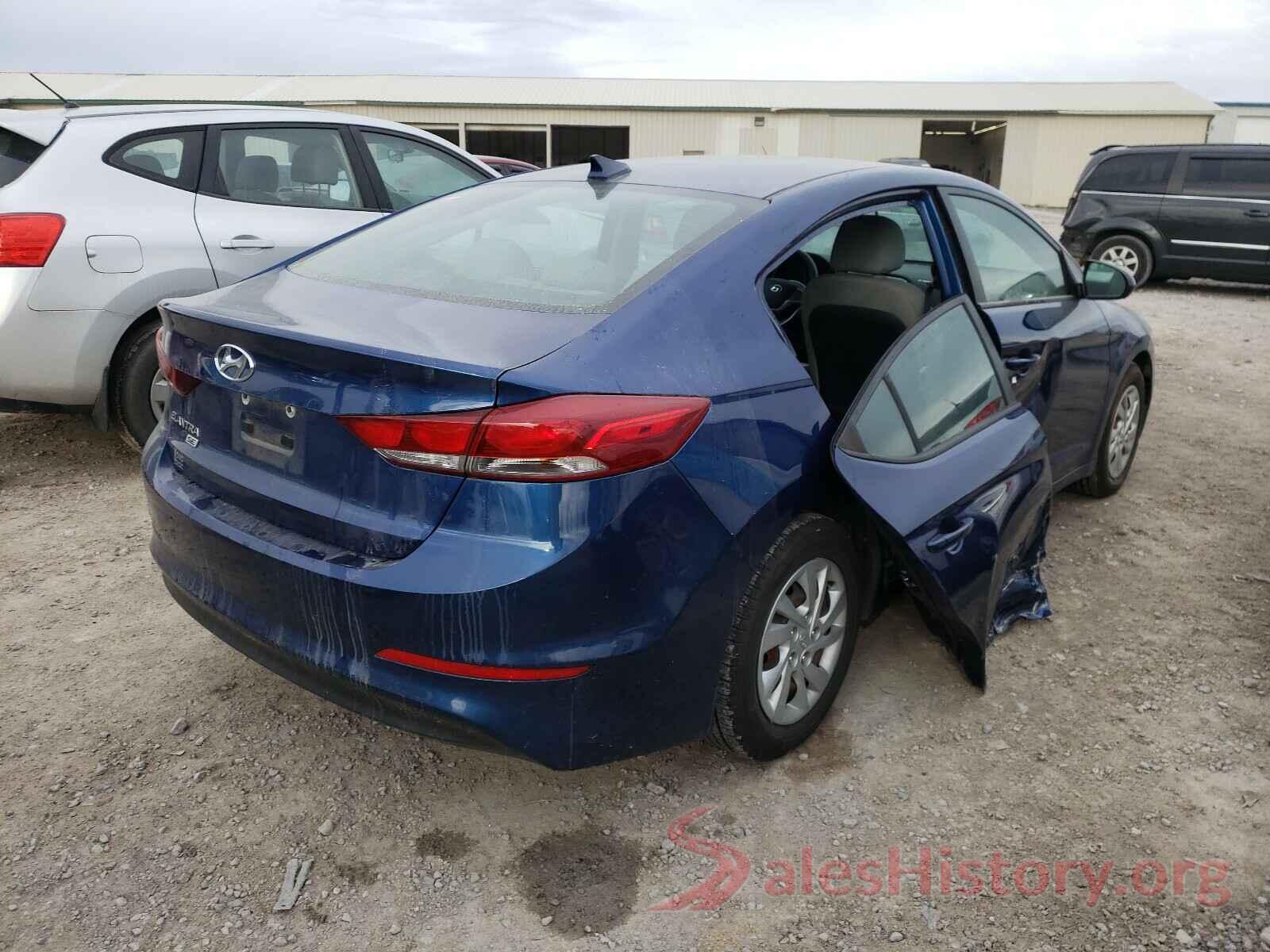 5NPD74LF1HH037206 2017 HYUNDAI ELANTRA