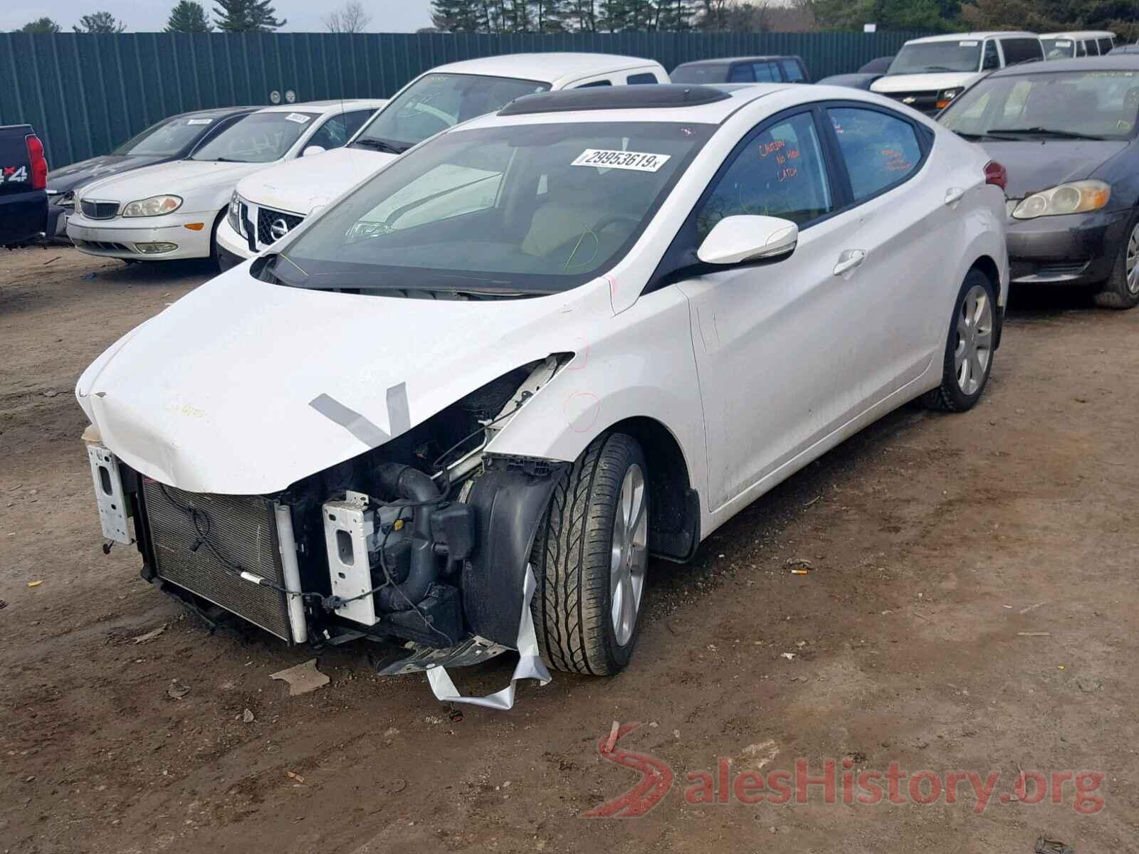 2T3J1RFV9KW032288 2013 HYUNDAI ELANTRA