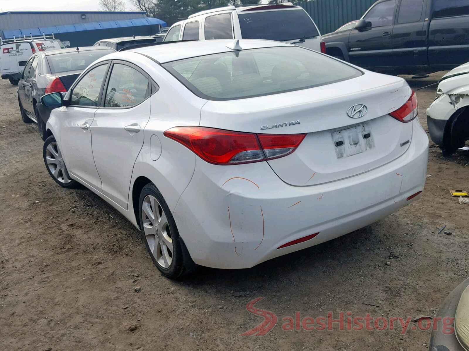 2T3J1RFV9KW032288 2013 HYUNDAI ELANTRA