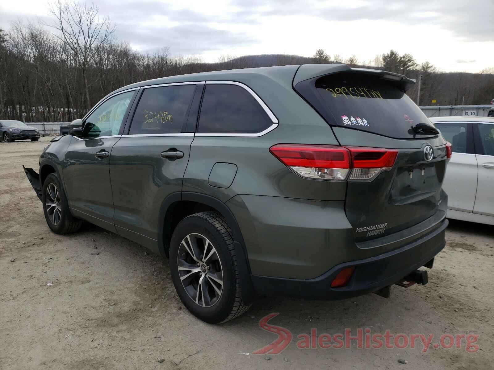 5TDBZRFH3JS842281 2018 TOYOTA HIGHLANDER