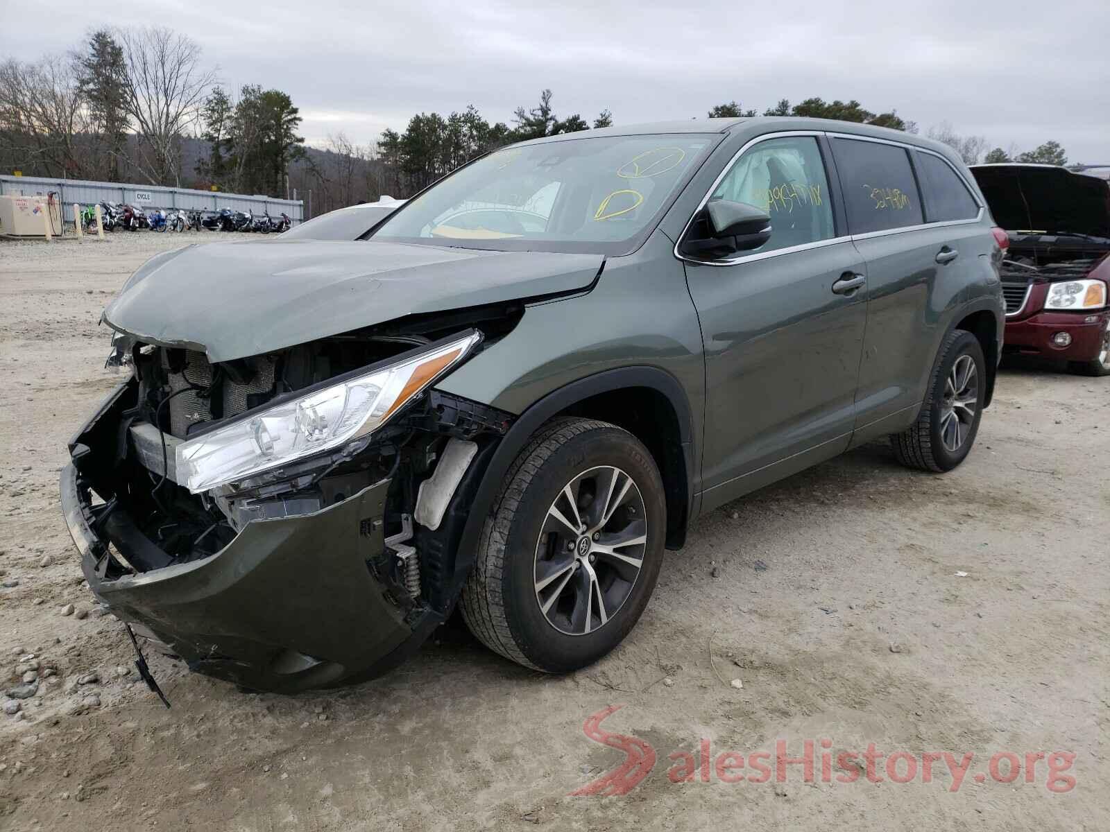 5TDBZRFH3JS842281 2018 TOYOTA HIGHLANDER