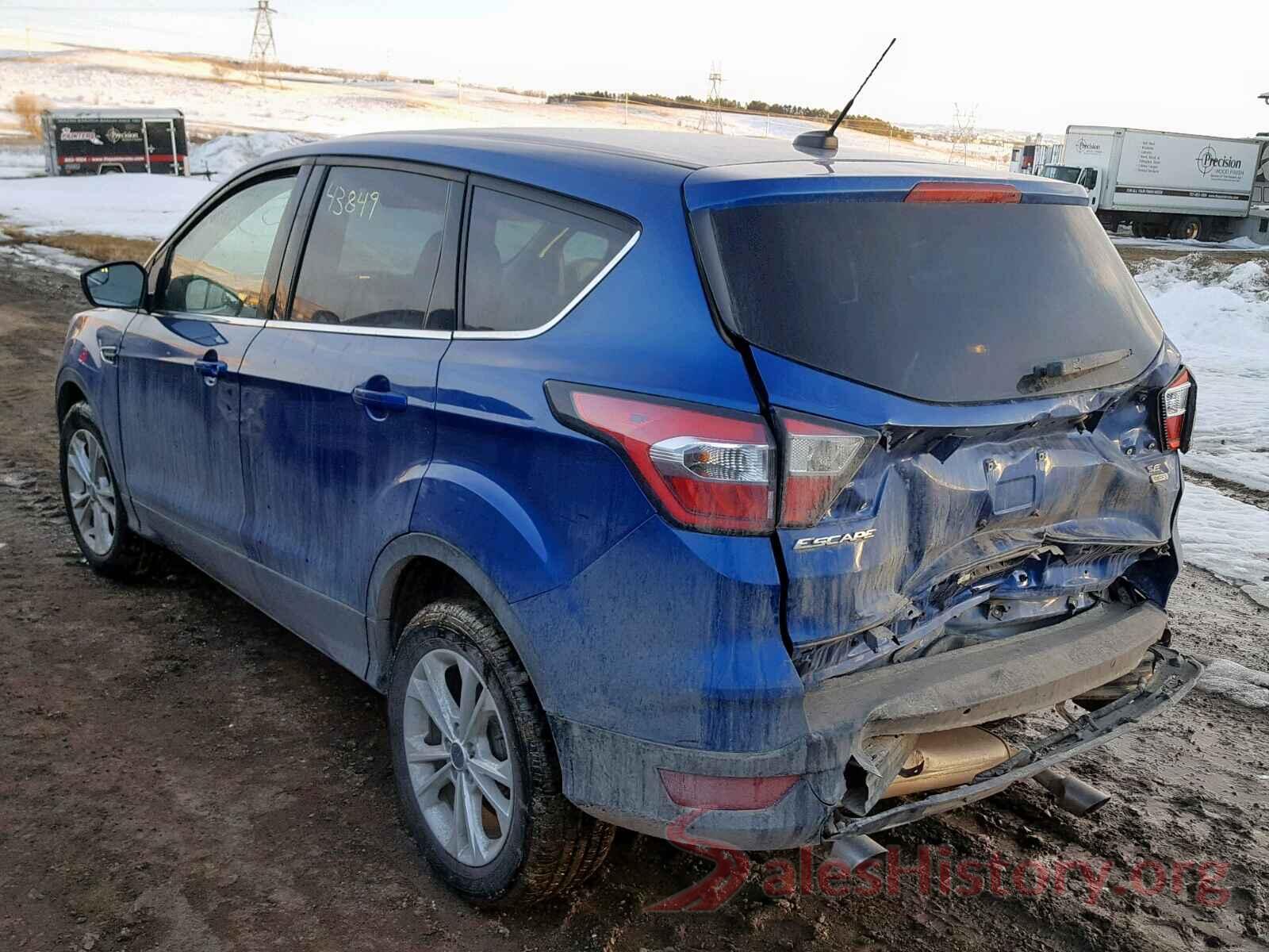 KNAGT4L35G5100687 2017 FORD ESCAPE SE