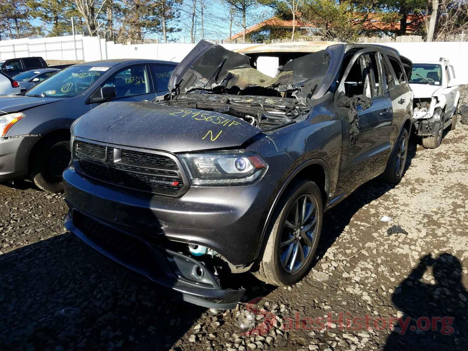 1C4RDJDG7HC870640 2017 DODGE DURANGO