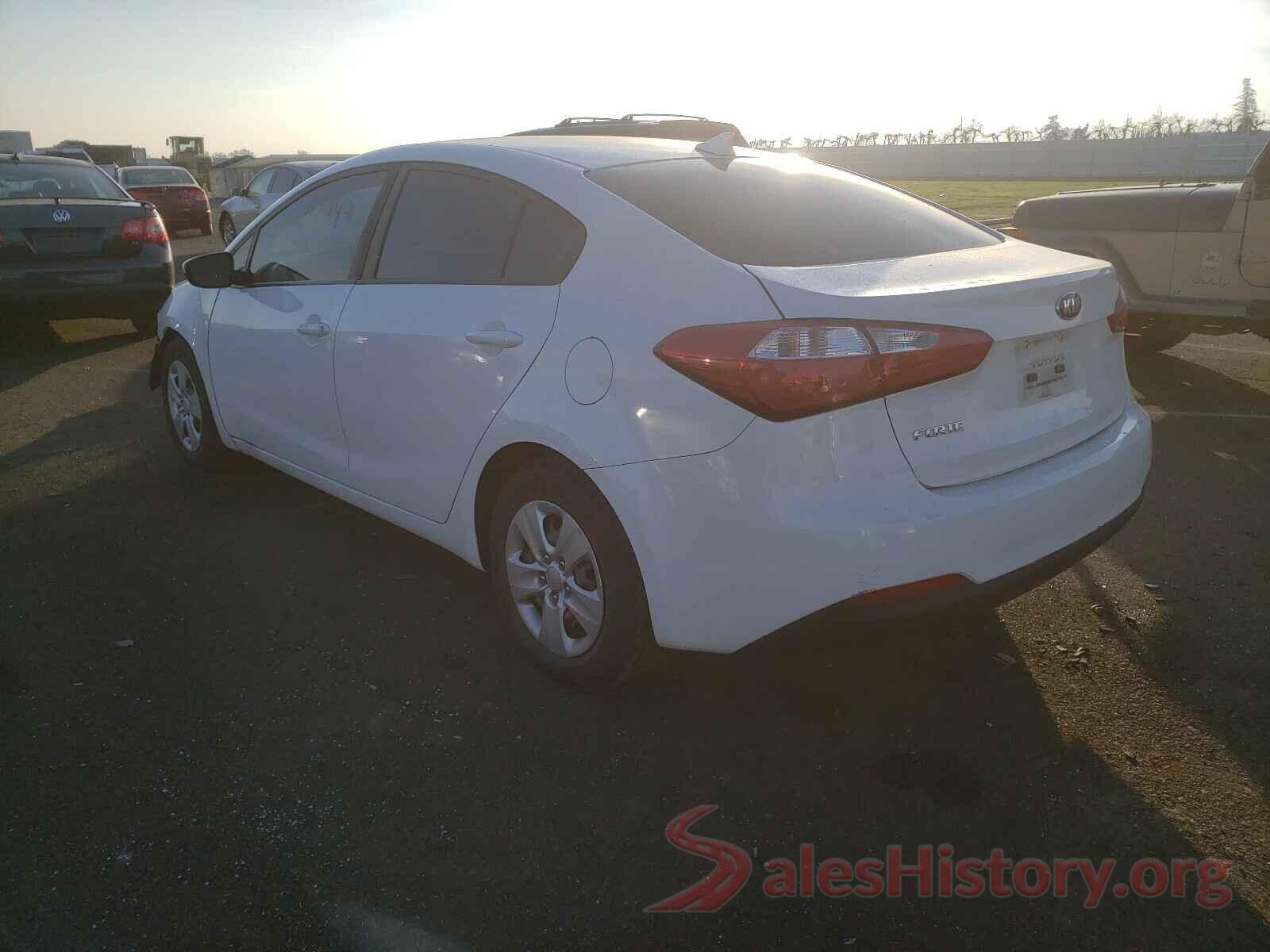 3KPFK4A71JE202362 2016 KIA FORTE