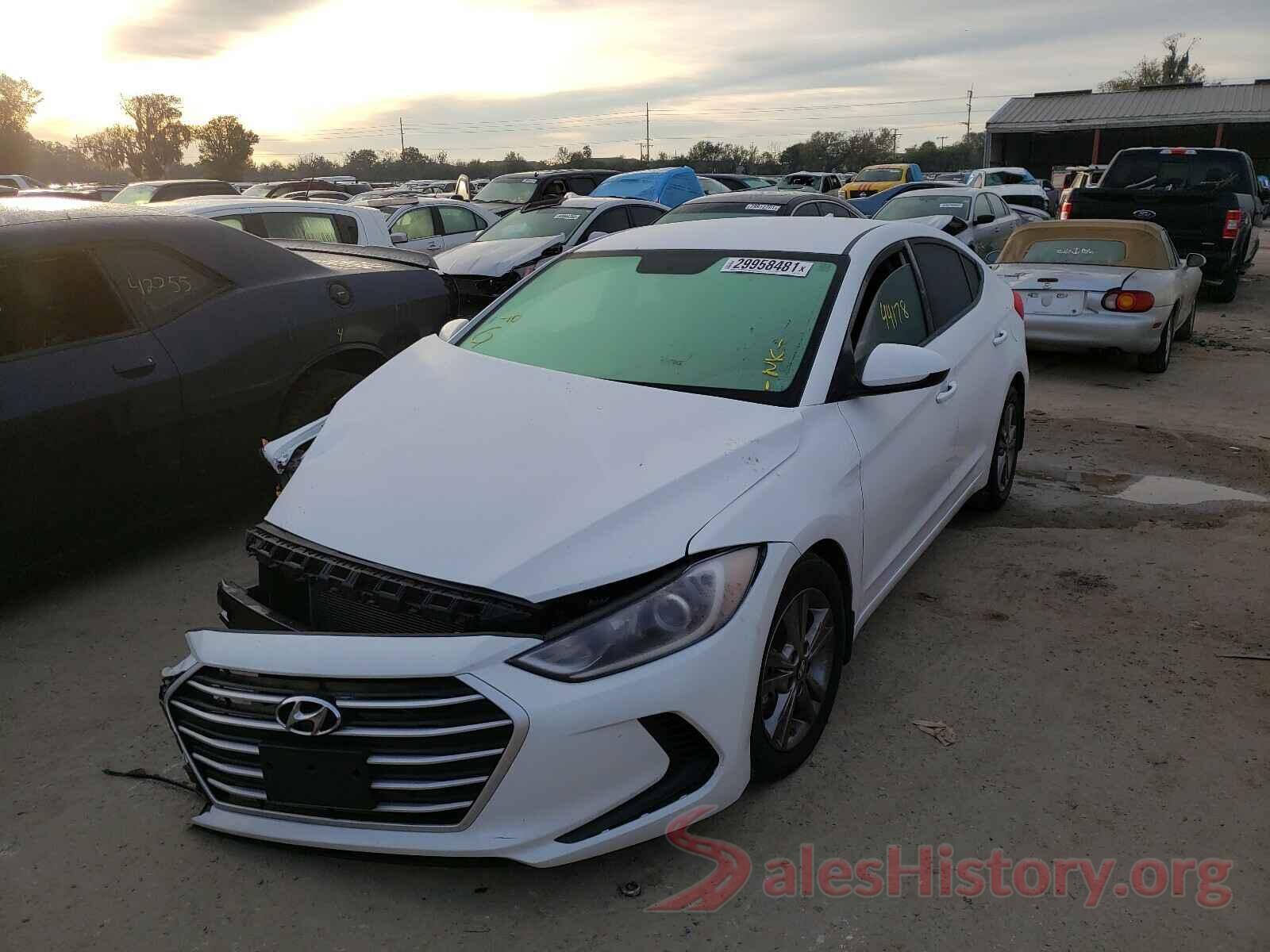 5NPD84LF1JH222729 2018 HYUNDAI ELANTRA