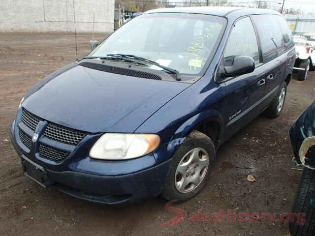 SALYB2EX4KA797745 2001 DODGE CARAVAN