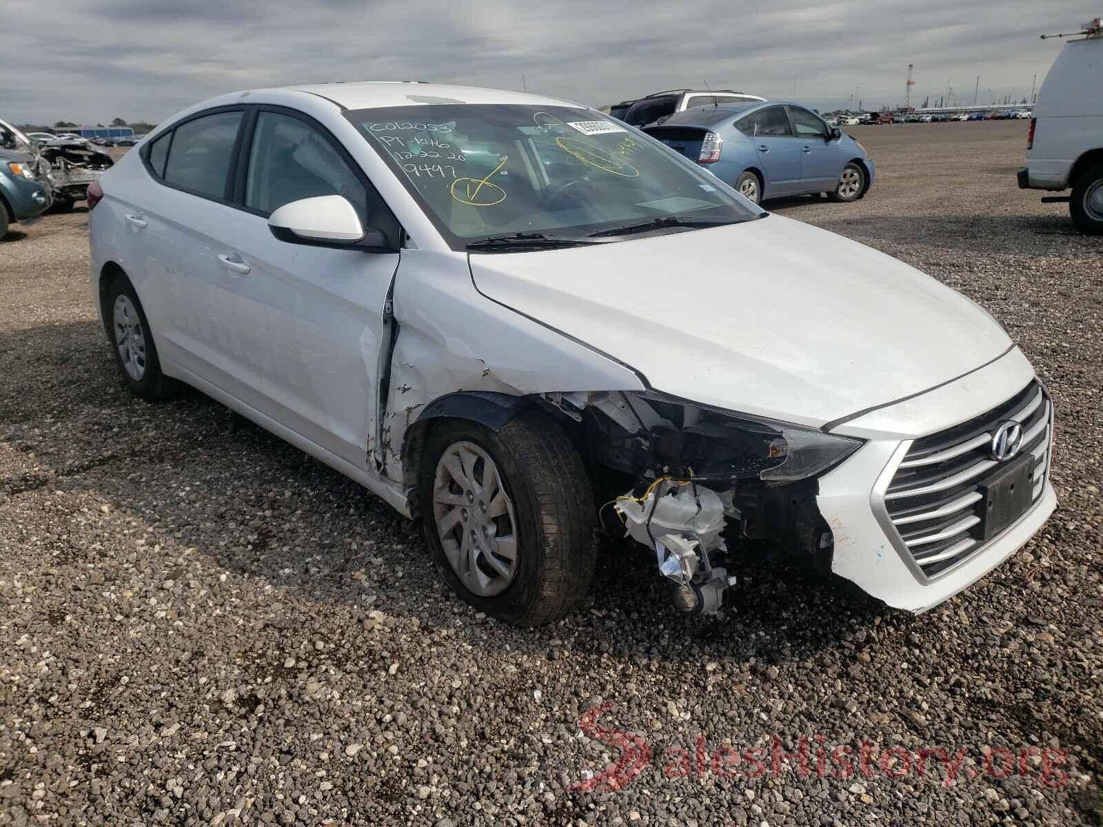 5NPD74LF6HH149497 2017 HYUNDAI ELANTRA