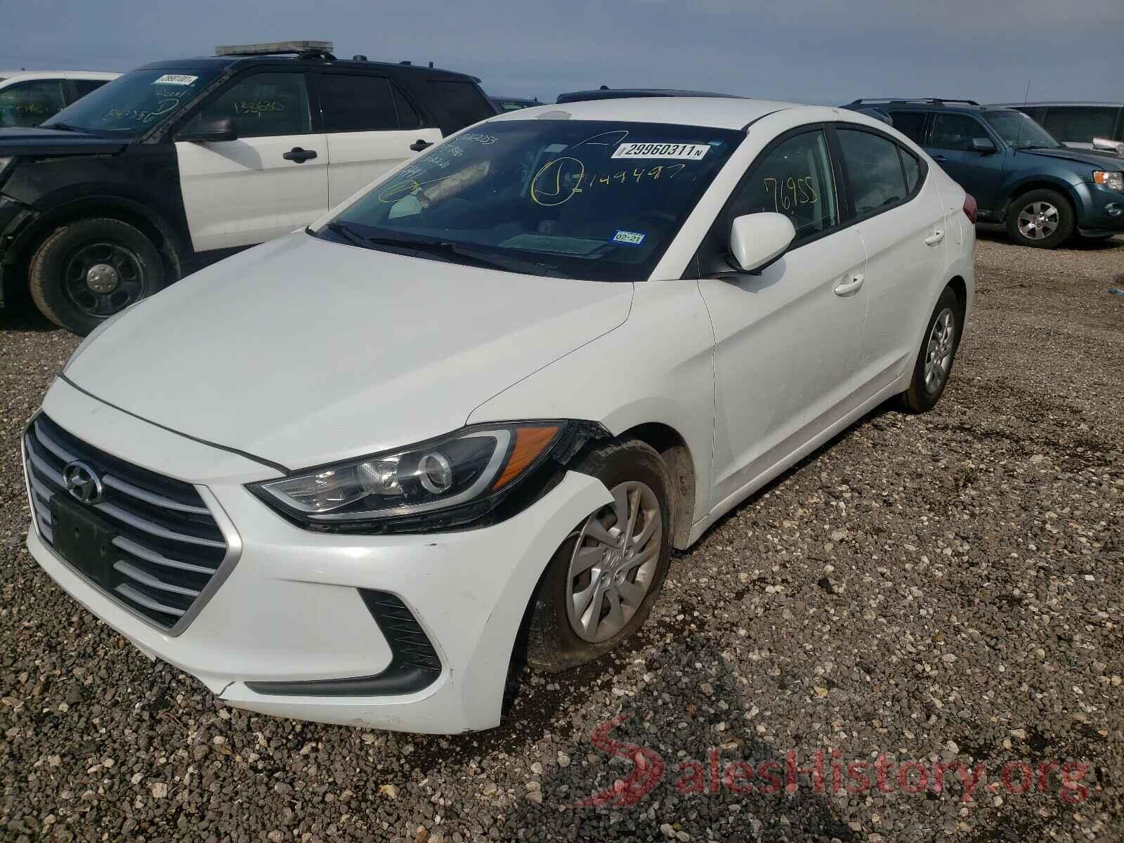 5NPD74LF6HH149497 2017 HYUNDAI ELANTRA