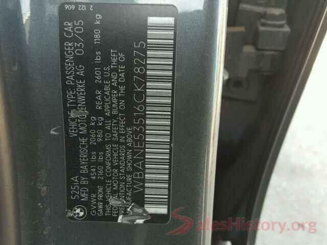 NM0GS9F22L1450380 2006 BMW 5 SERIES