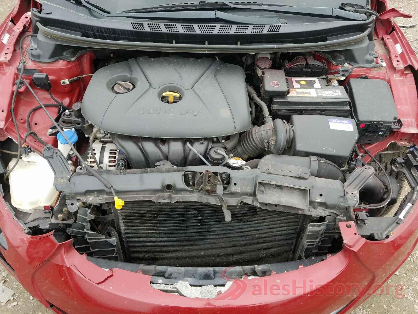 KMHDH4AEXGU600602 2016 HYUNDAI ELANTRA