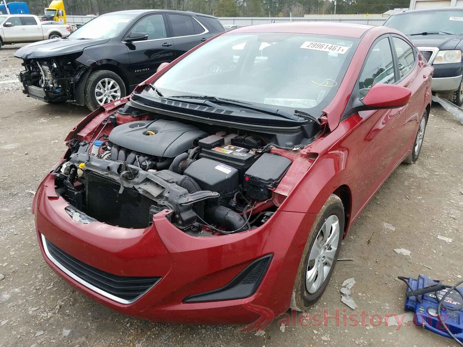 KMHDH4AEXGU600602 2016 HYUNDAI ELANTRA