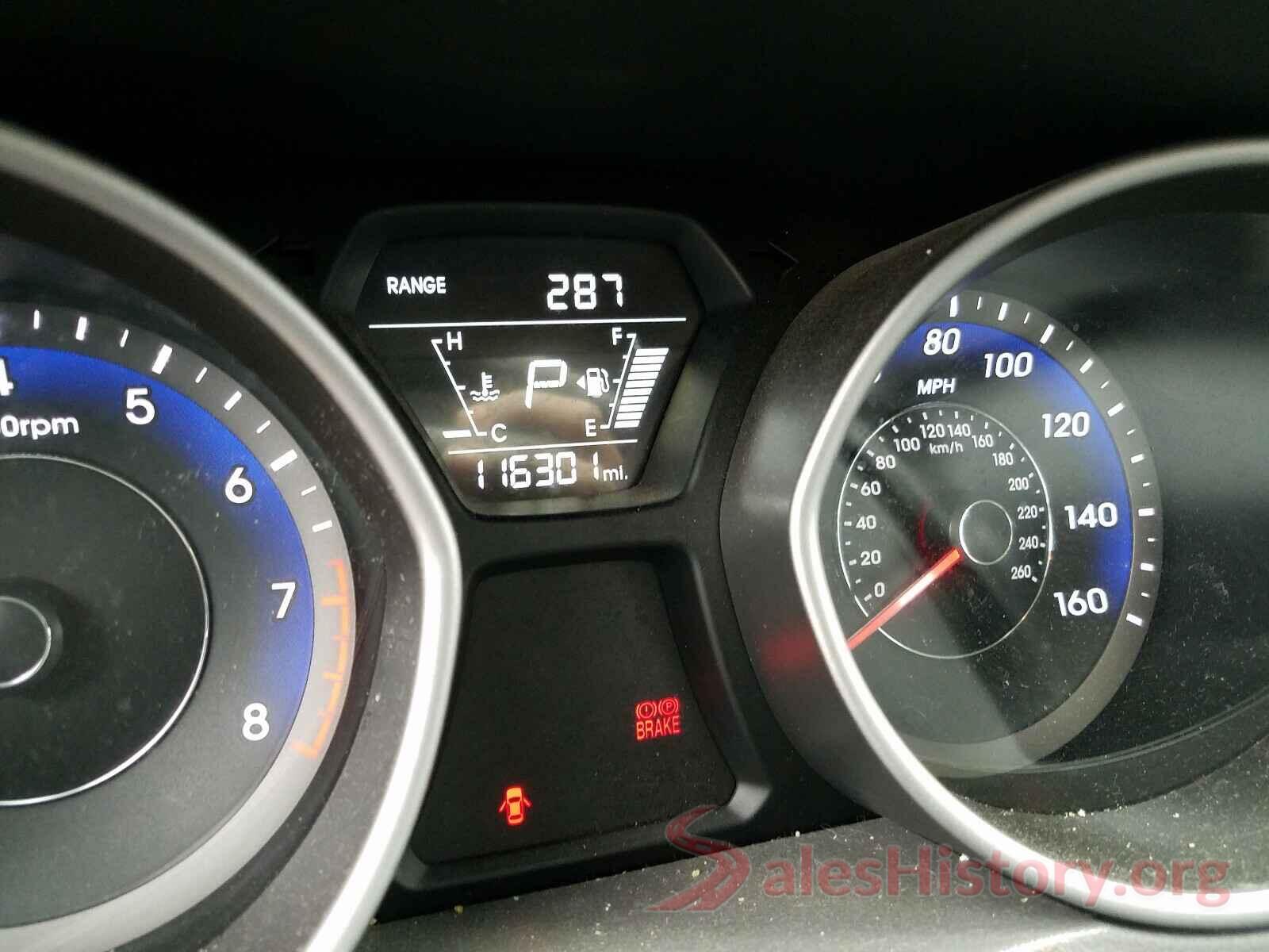 KMHDH4AEXGU600602 2016 HYUNDAI ELANTRA