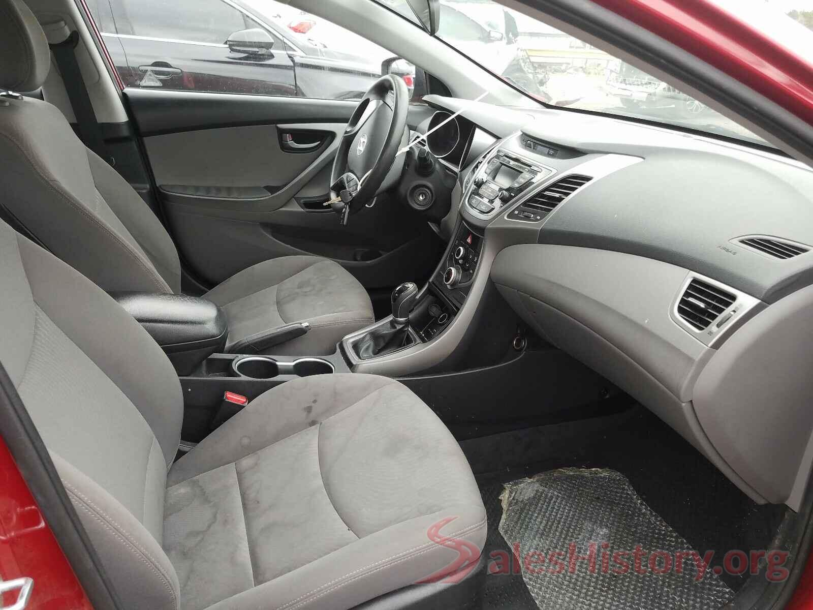 KMHDH4AEXGU600602 2016 HYUNDAI ELANTRA