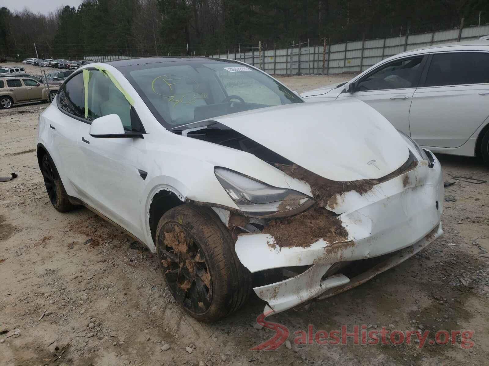 5YJYGDEE0LF025769 2020 TESLA MODEL Y