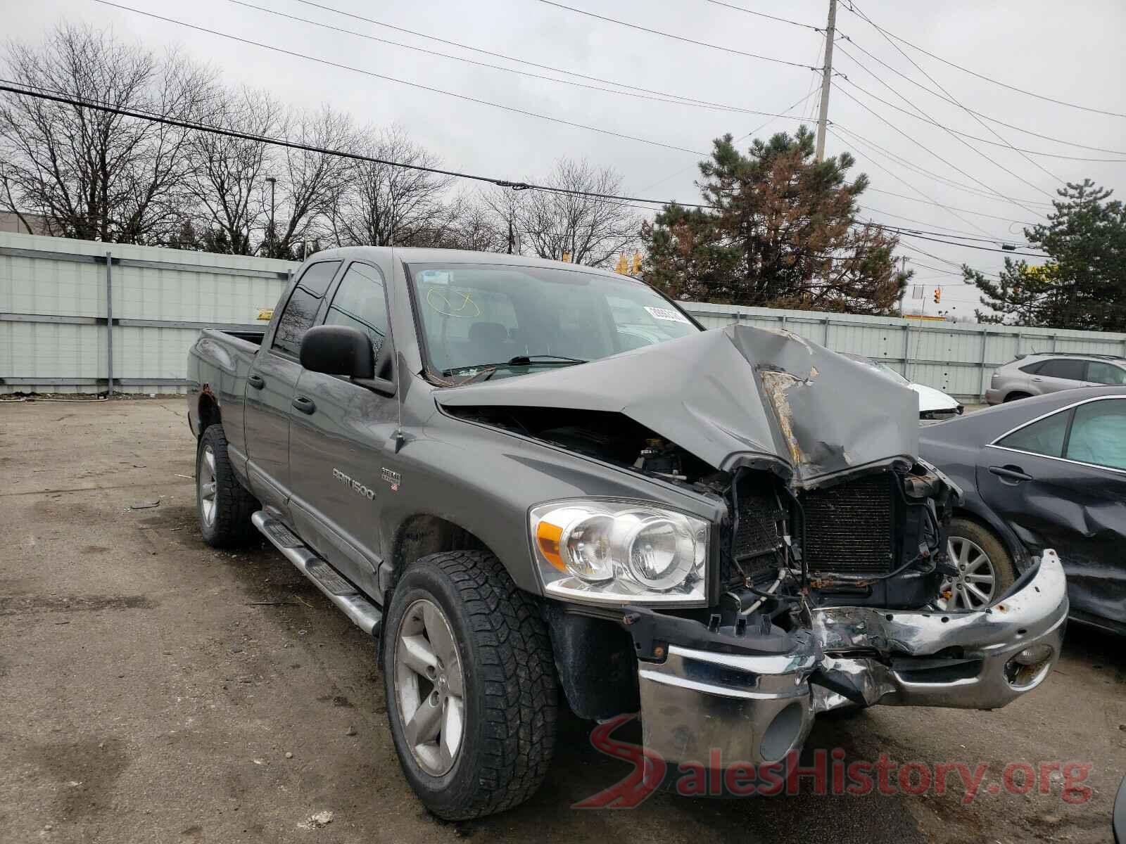 5XXGT4L39GG057373 2007 DODGE RAM 1500