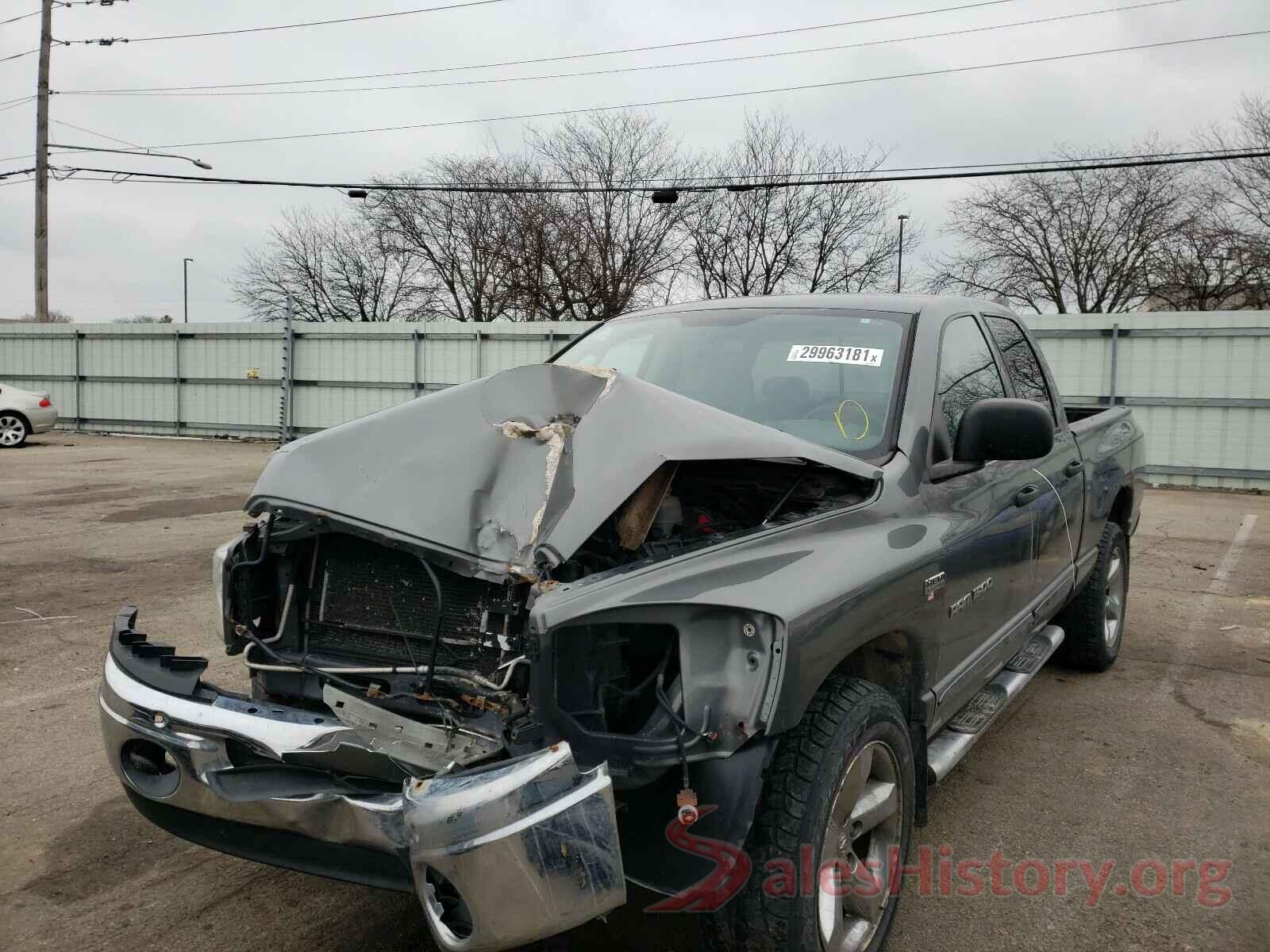 5XXGT4L39GG057373 2007 DODGE RAM 1500