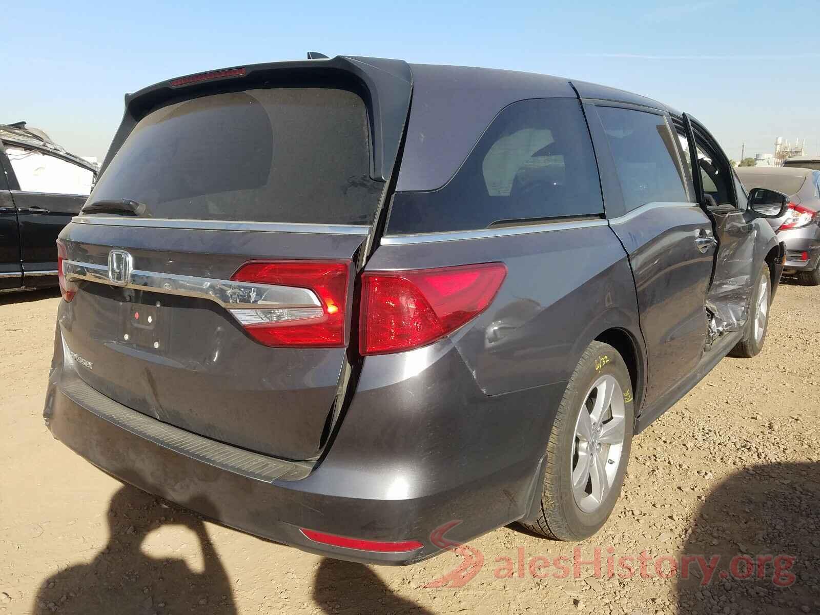 5FNRL6H56KB129835 2019 HONDA ODYSSEY