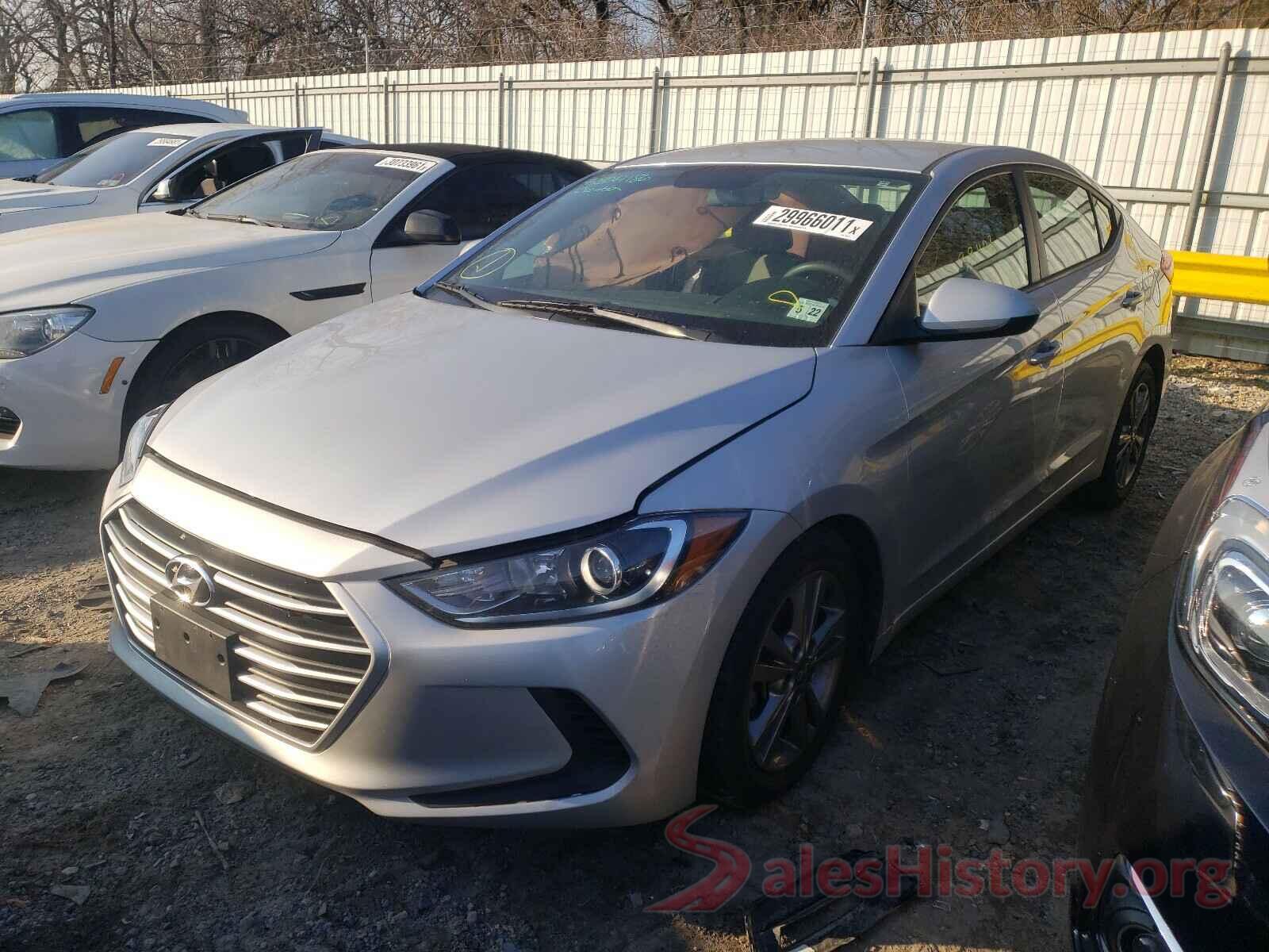 5NPD84LF7HH186670 2017 HYUNDAI ELANTRA