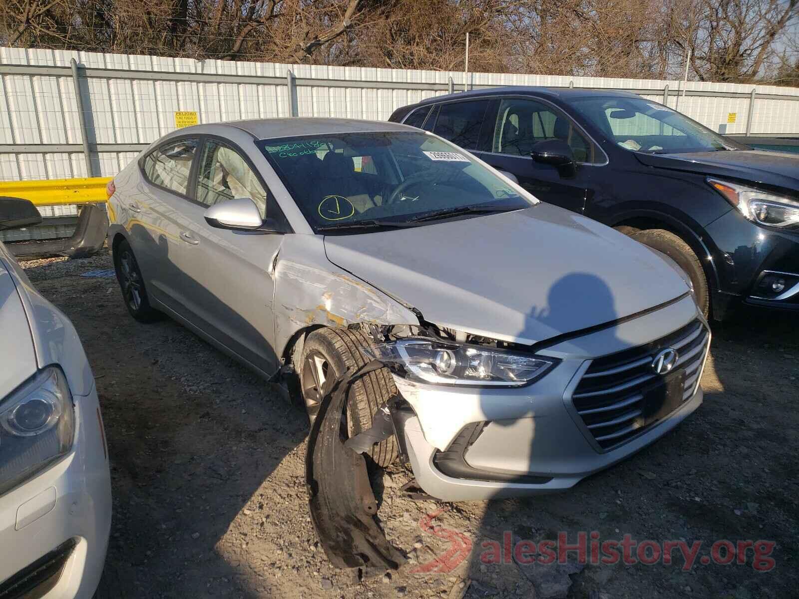 5NPD84LF7HH186670 2017 HYUNDAI ELANTRA