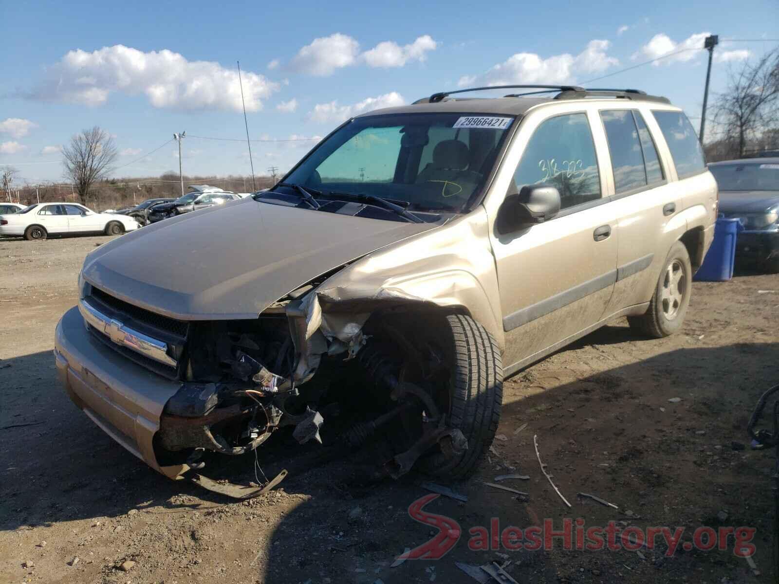 2C3CDXJG0GH130103 2005 CHEVROLET TRAILBLAZE