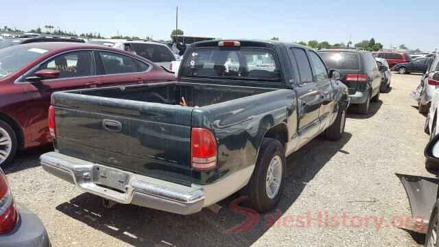 KNMAT2MV2JP598761 2000 DODGE DAKOTA