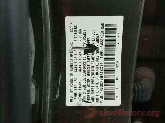 4T1G11AK6LU333247 2014 HONDA ACCORD