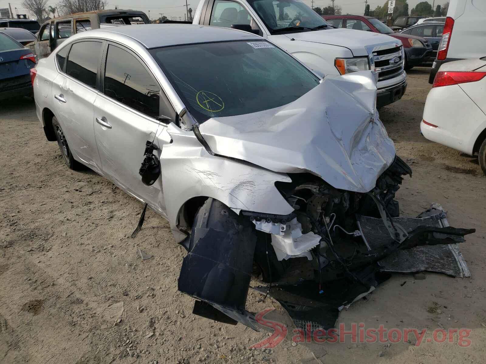 3N1AB7AP3HY372455 2017 NISSAN SENTRA