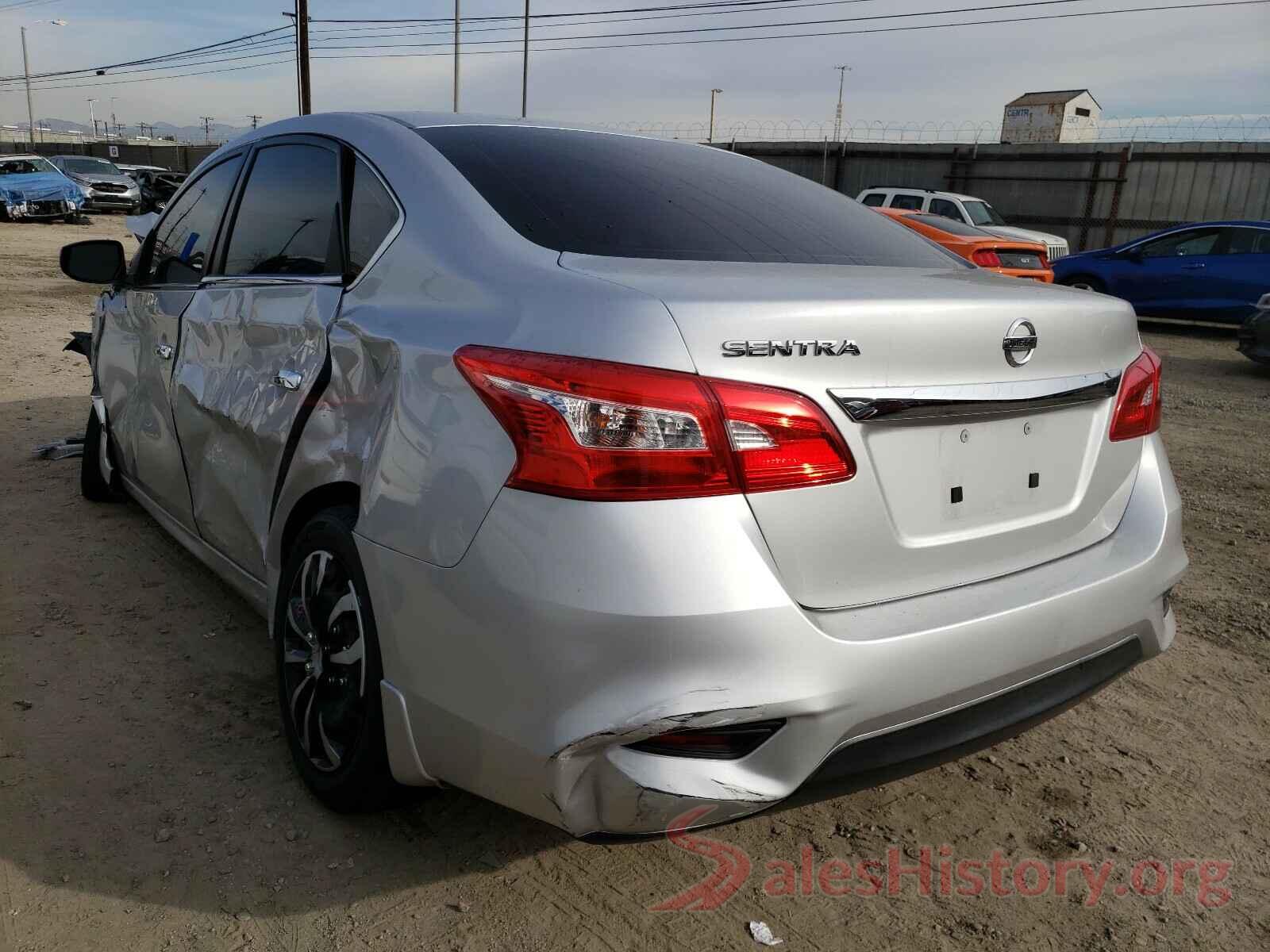 3N1AB7AP3HY372455 2017 NISSAN SENTRA