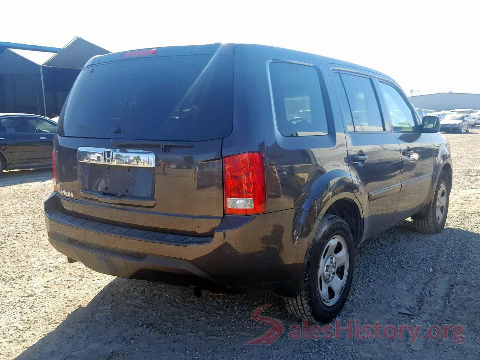 4S3GKAA63H1612197 2012 HONDA PILOT