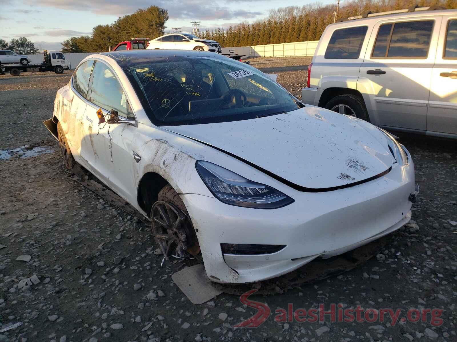 5YJ3E1EB1KF510702 2019 TESLA MODEL 3