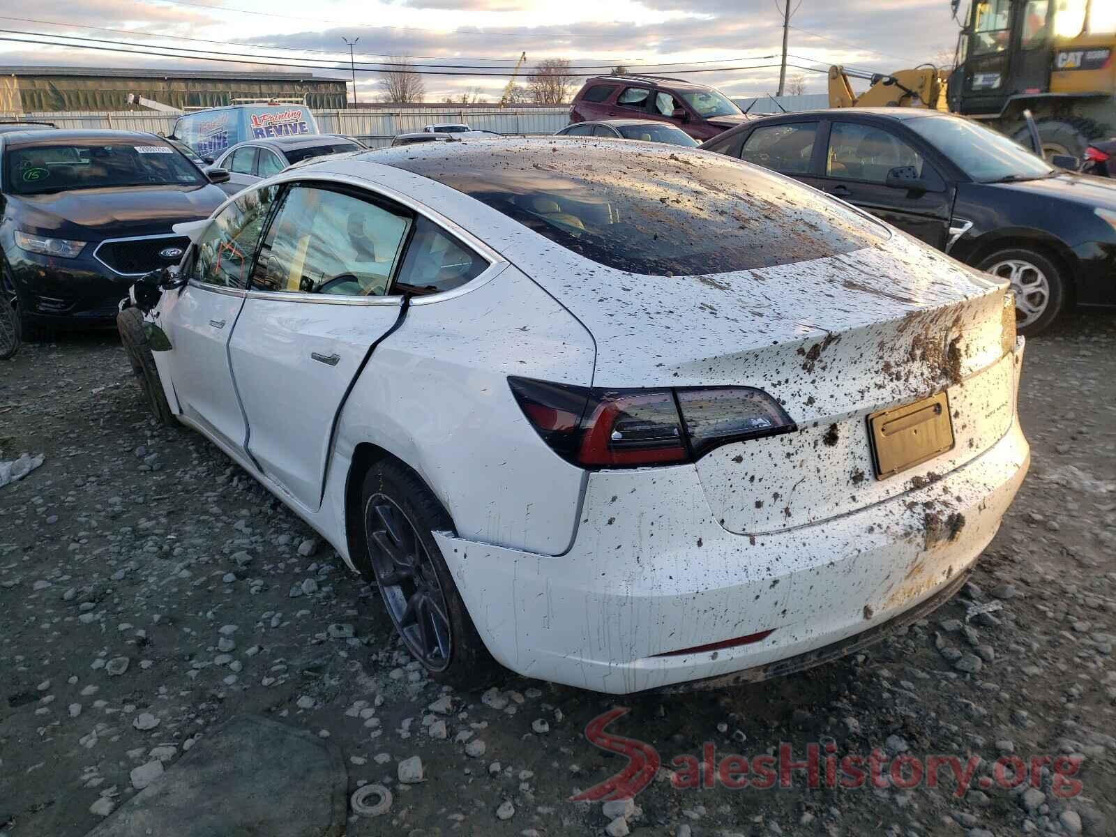 5YJ3E1EB1KF510702 2019 TESLA MODEL 3